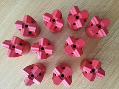 Supply high quality taper cross bits for hard rock drilling